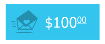 One Hundred Dollar Donation Button