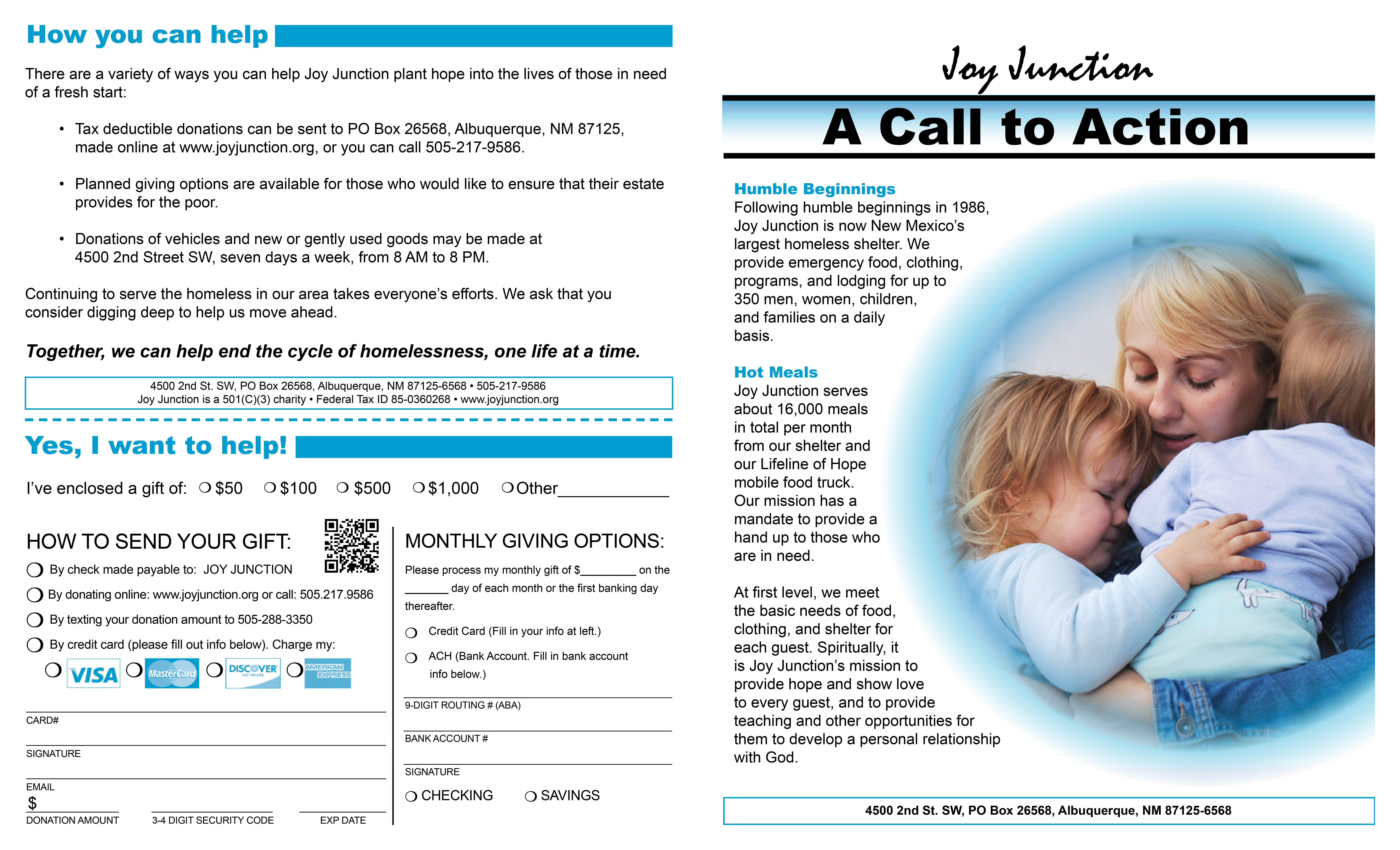 A Call To Action Homeless Shelter Albuquerque Family
