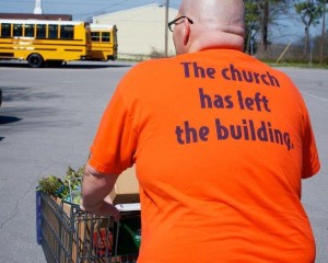 Church shirt.