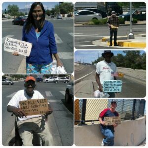 Panhandlers abound in Albuquerque