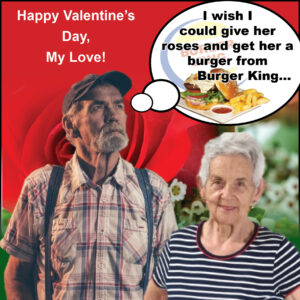 Valentines Day - homeless man's gift to wife #2
