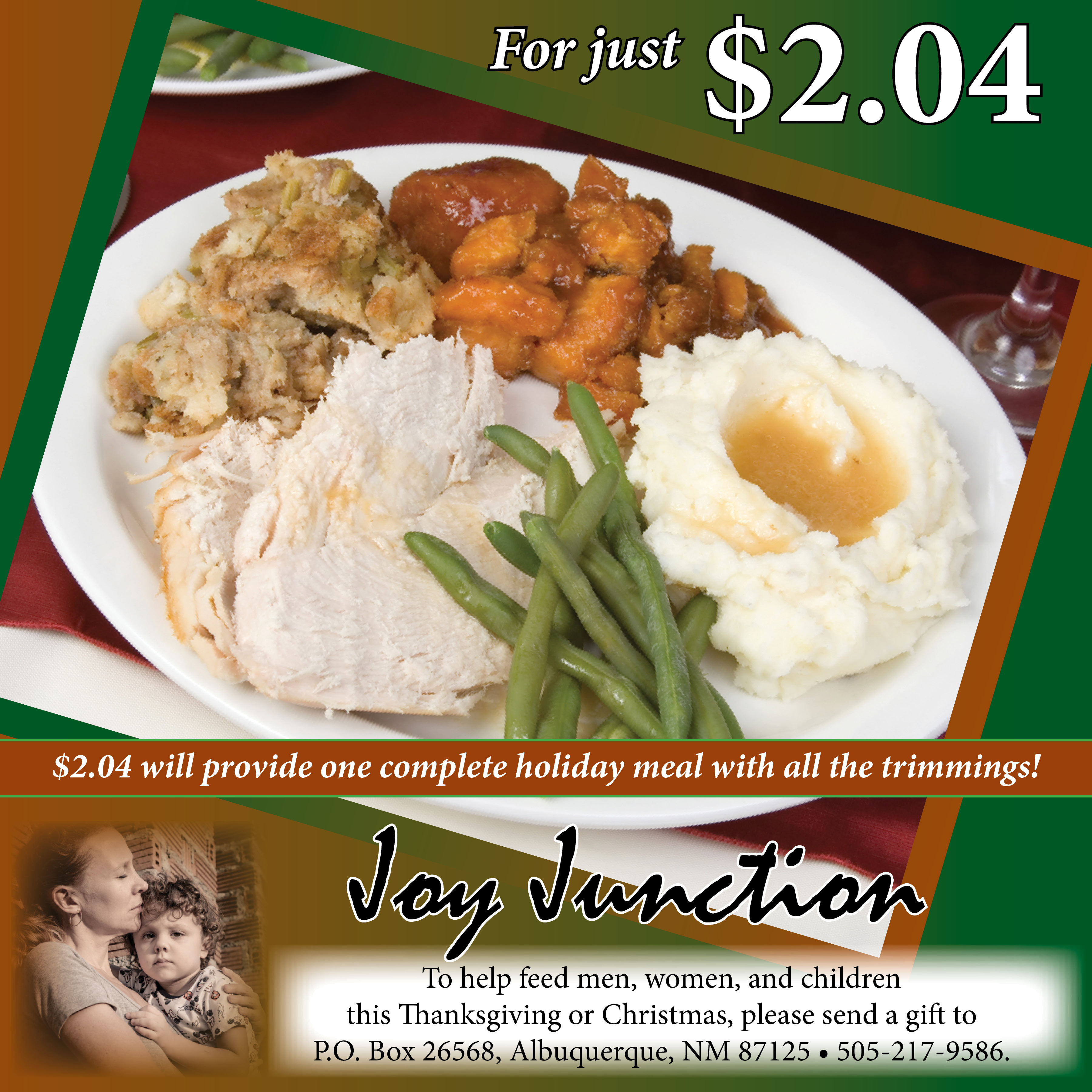 Joy Junction Thanksgiving Feasts for the Homeless: Volunteer ...