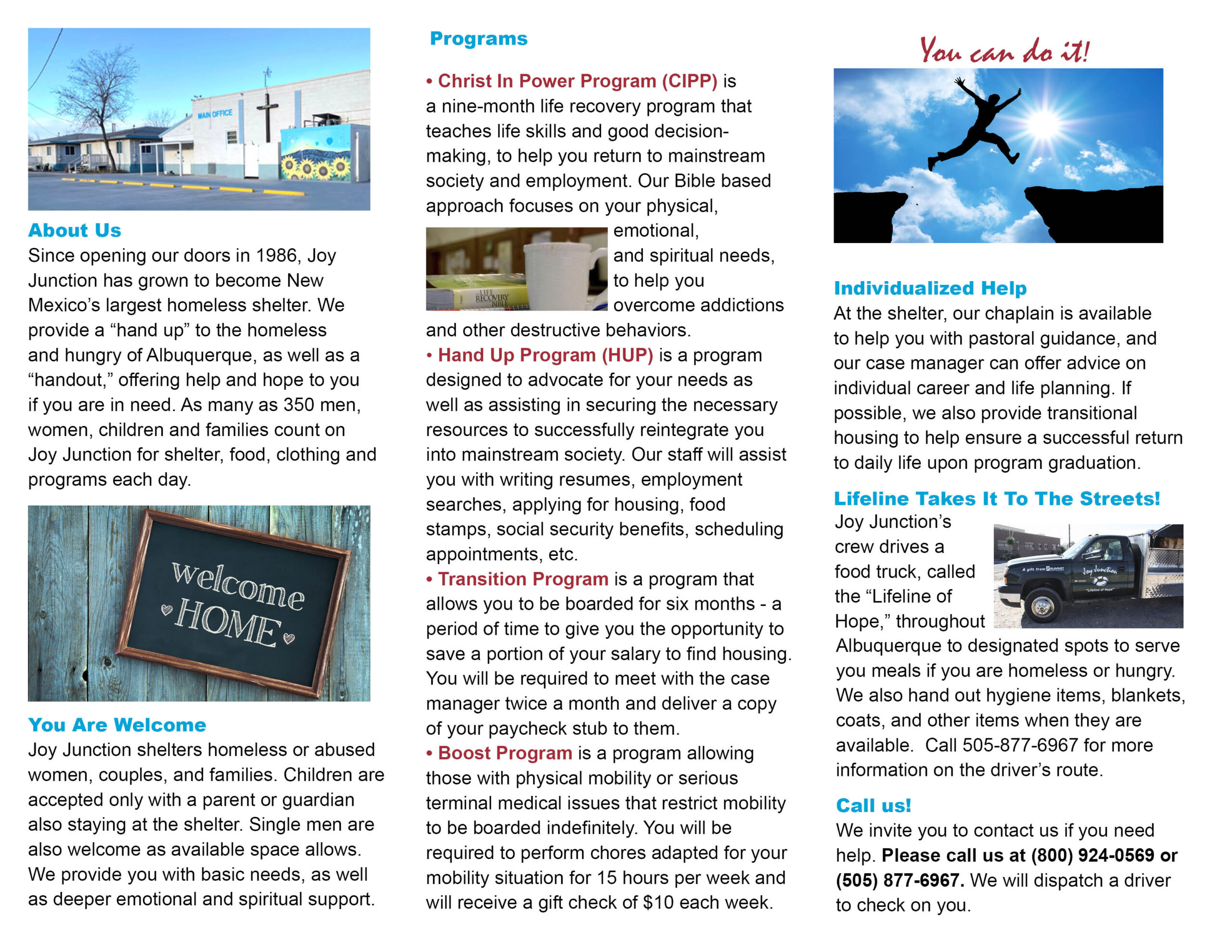 oy Junction is here for you brochure
