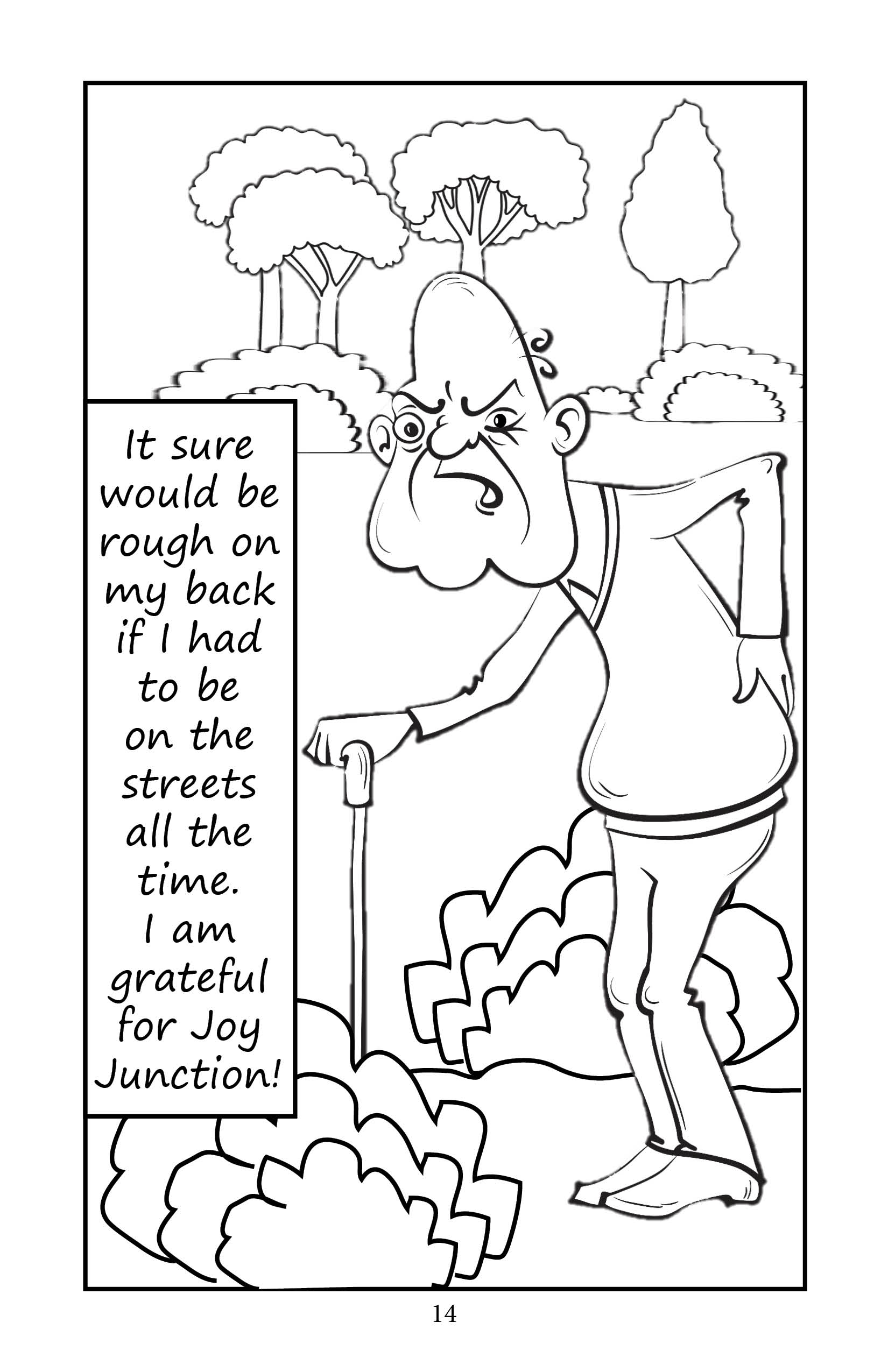 Joy Junction Coloring Book Page 14