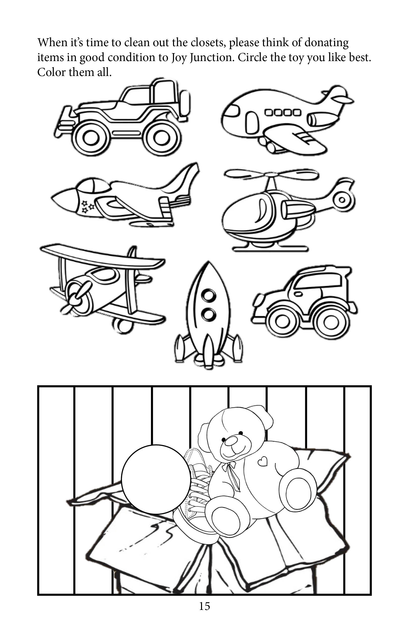 Joy Junction Coloring Book Page 15