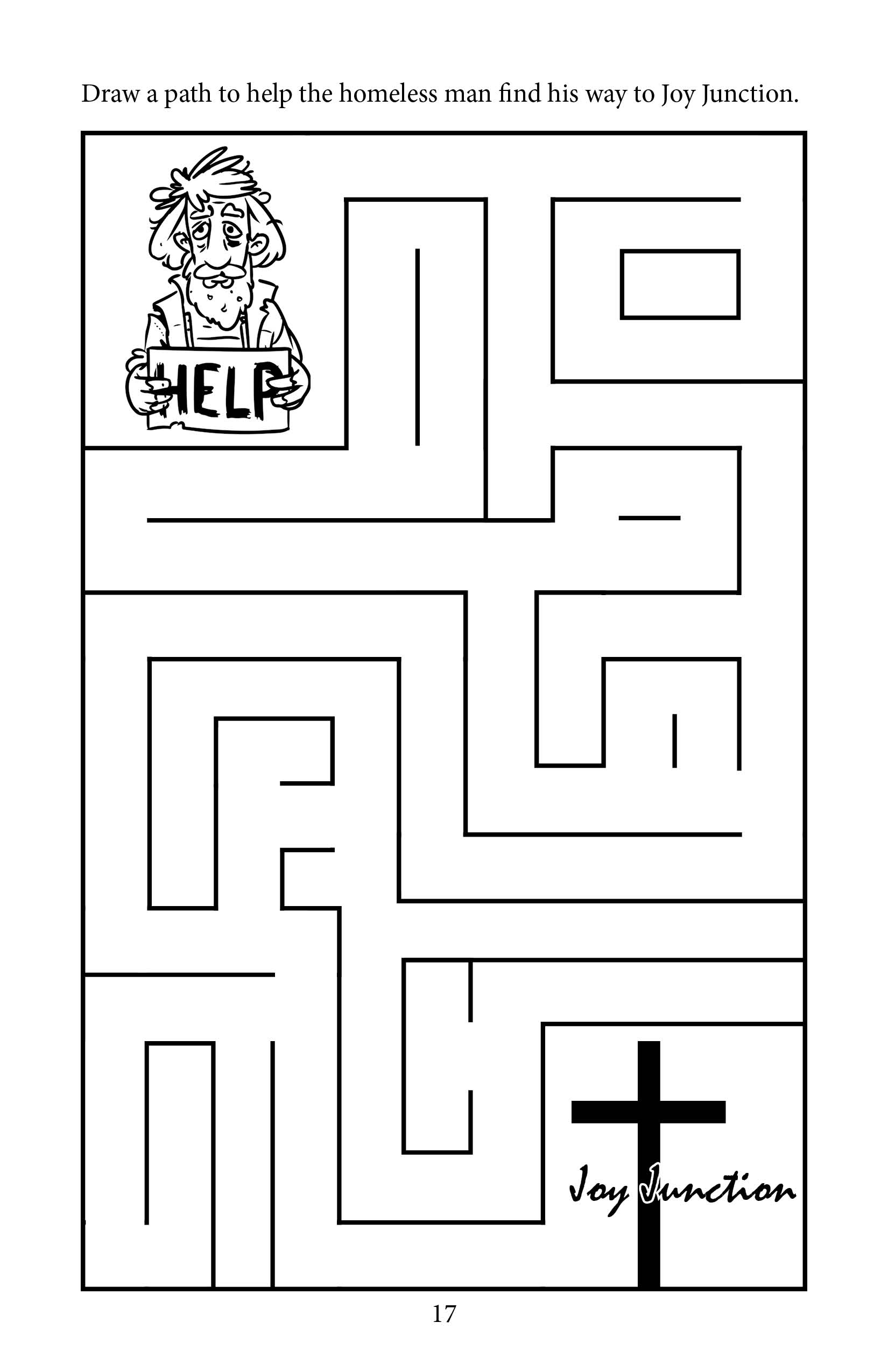 Joy Junction Coloring Book Page 17
