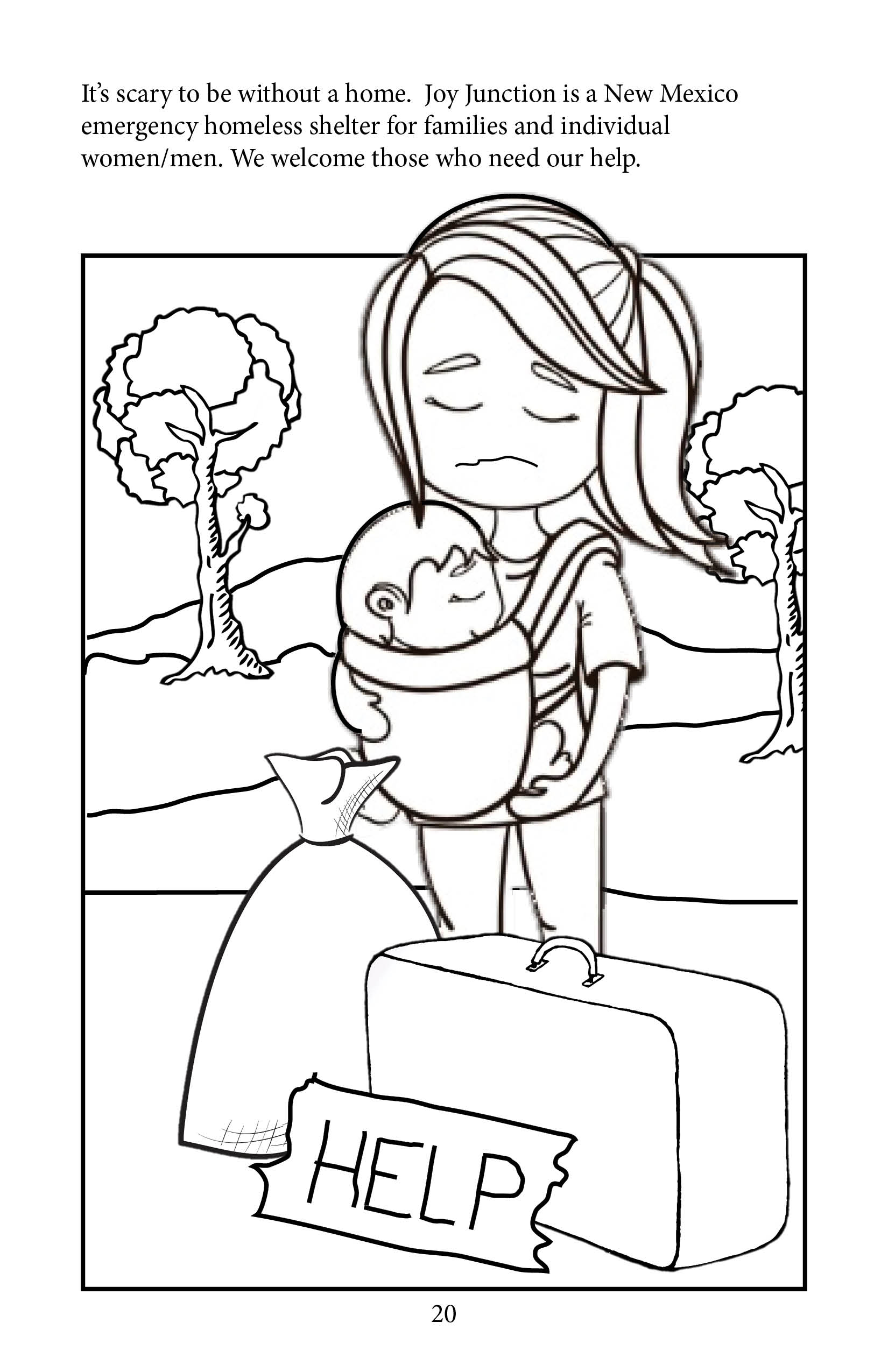 Joy Junction Coloring Book Page 20