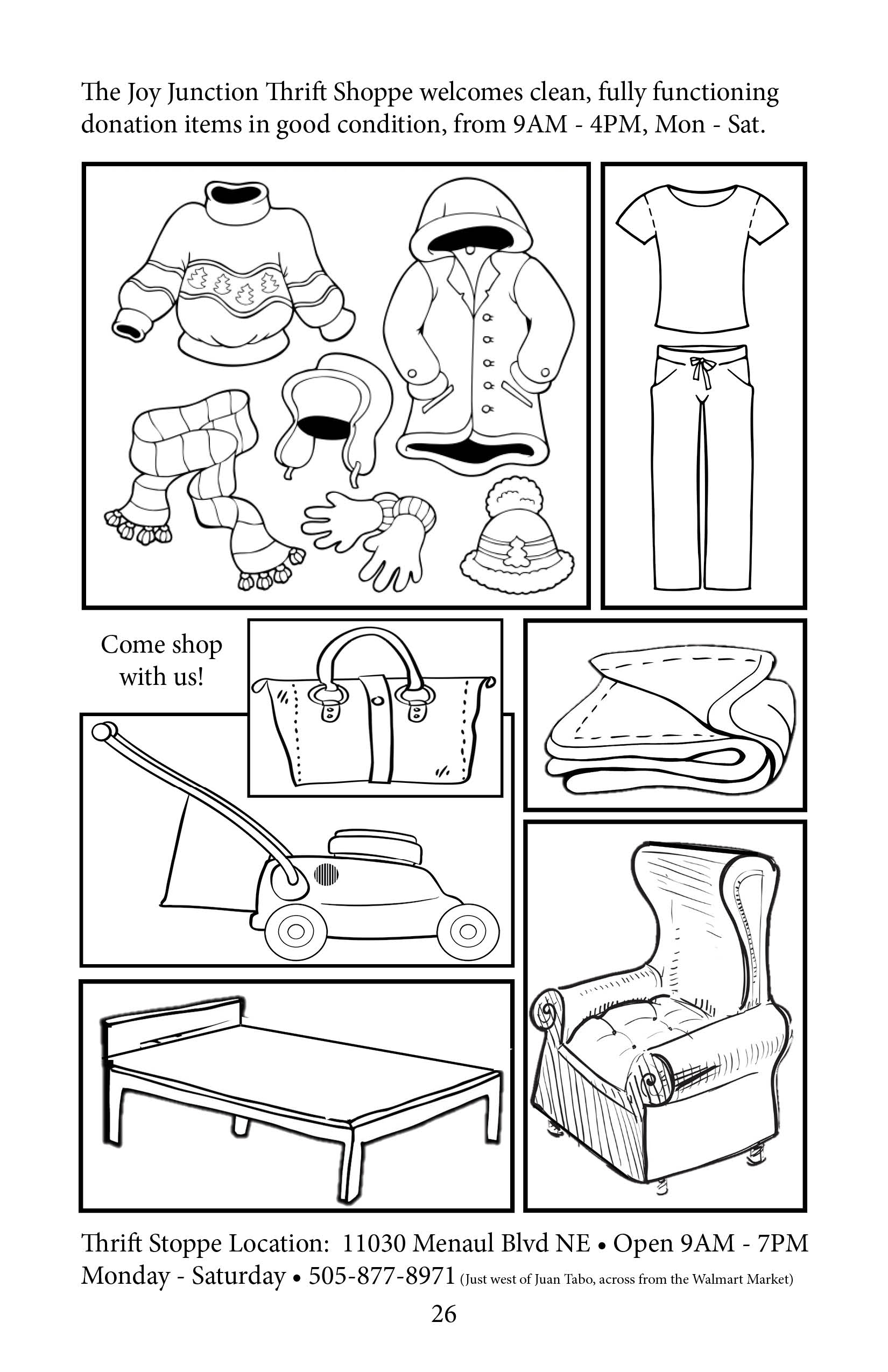 Joy Junction Coloring Book Page 26