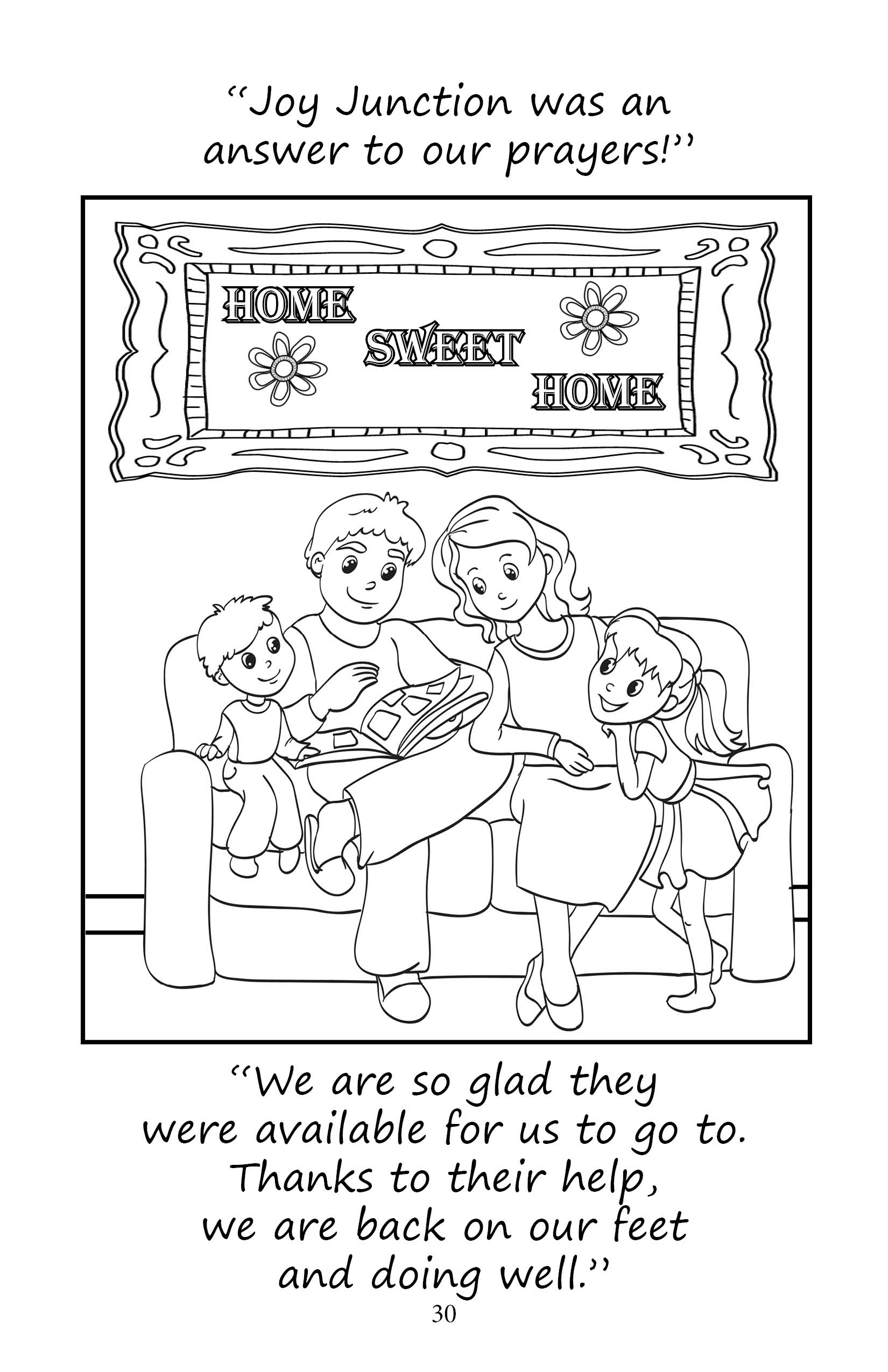 Joy Junction Coloring Book Page 30