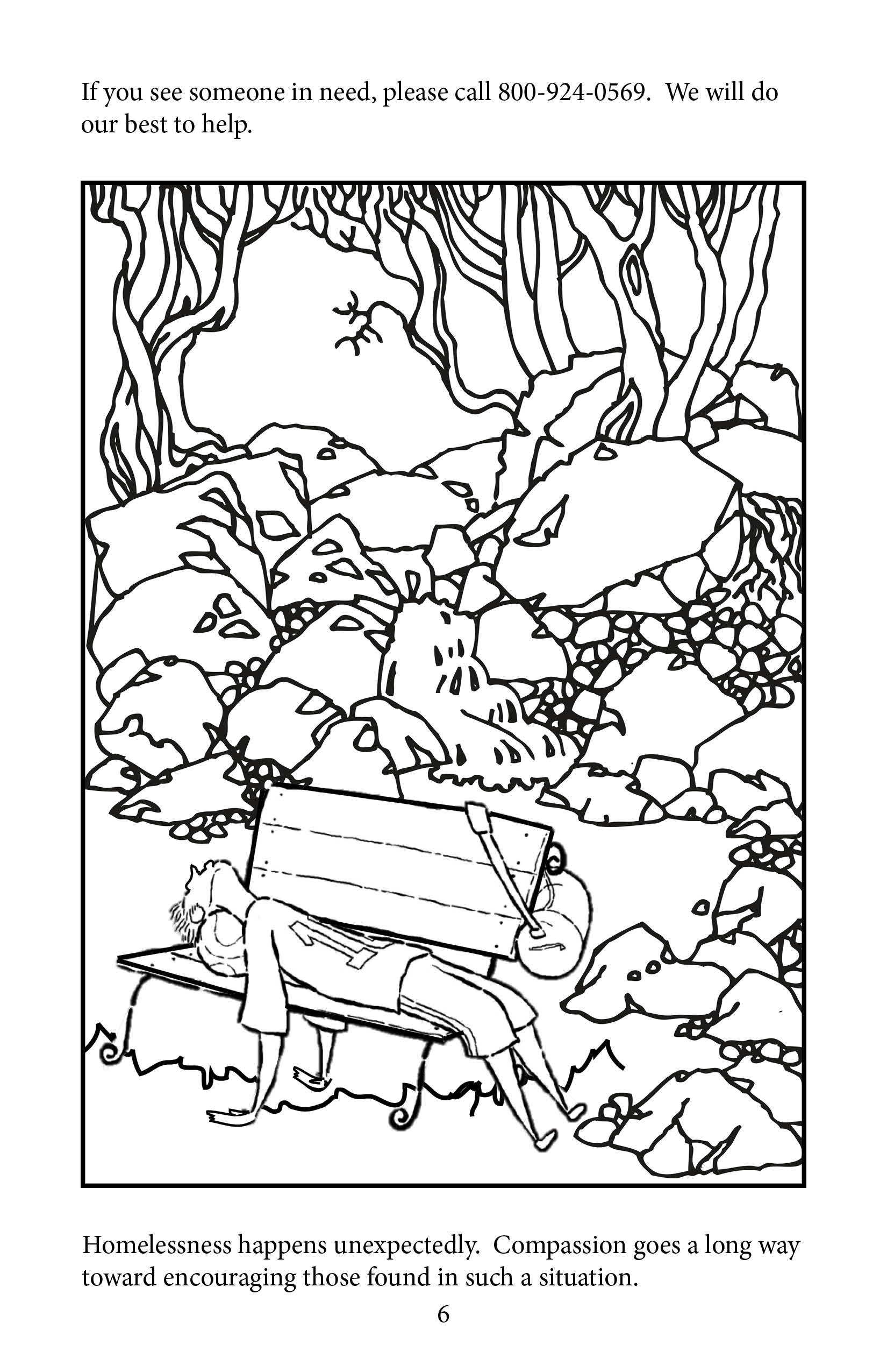Joy Junction Coloring Book Page 6