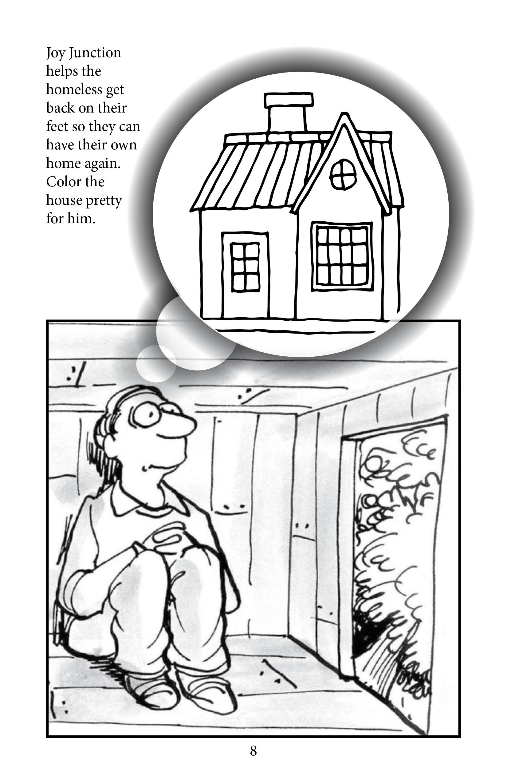 Joy Junction Coloring Book Page 8